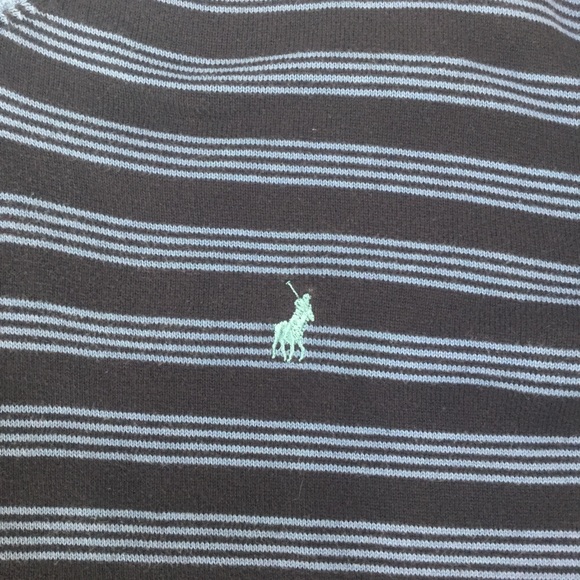 Vintage Polo V-Neck sweater. XL, elbow pads - Picture 2 of 5